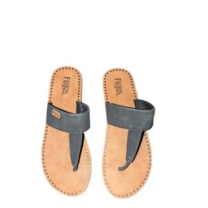 Flojos Black and Tan Sandals